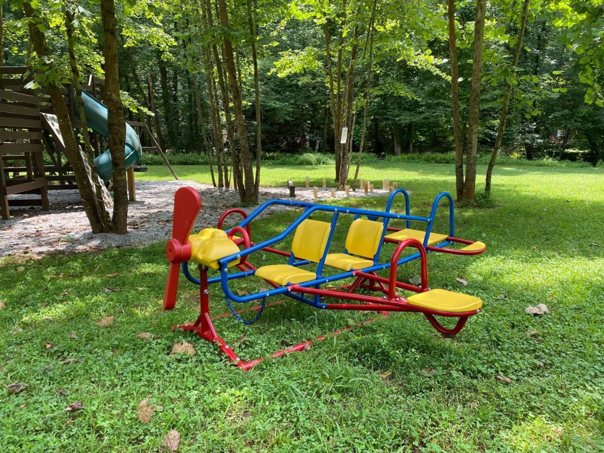 The Big Little Cabin - Hot Tub & Playground Villa Dahlonega Exterior photo